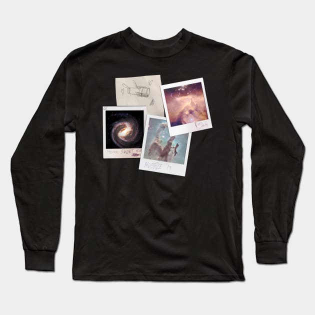 Space Photography Long Sleeve T-Shirt by LazyDayGalaxy